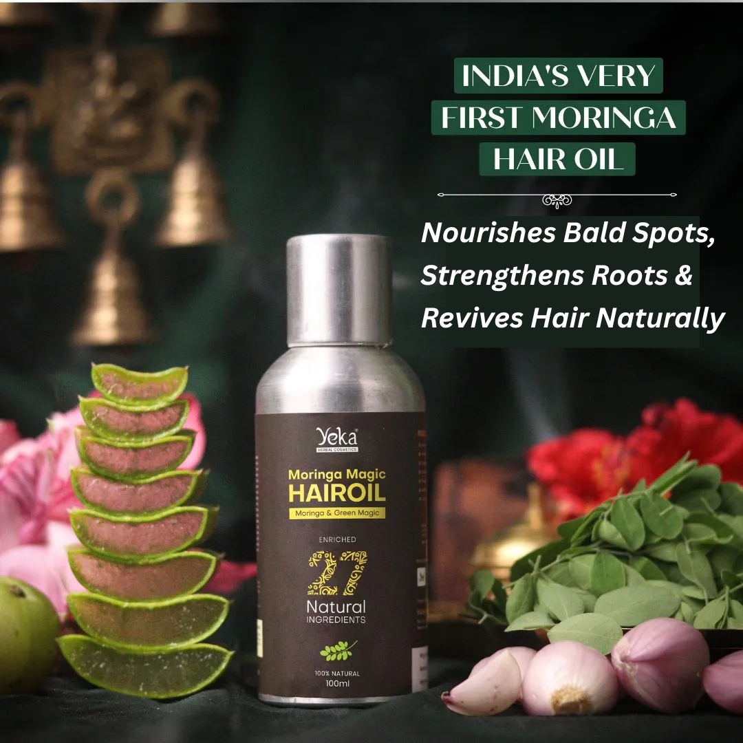 India's First Moringa Hair Oil , Best Hair Oil