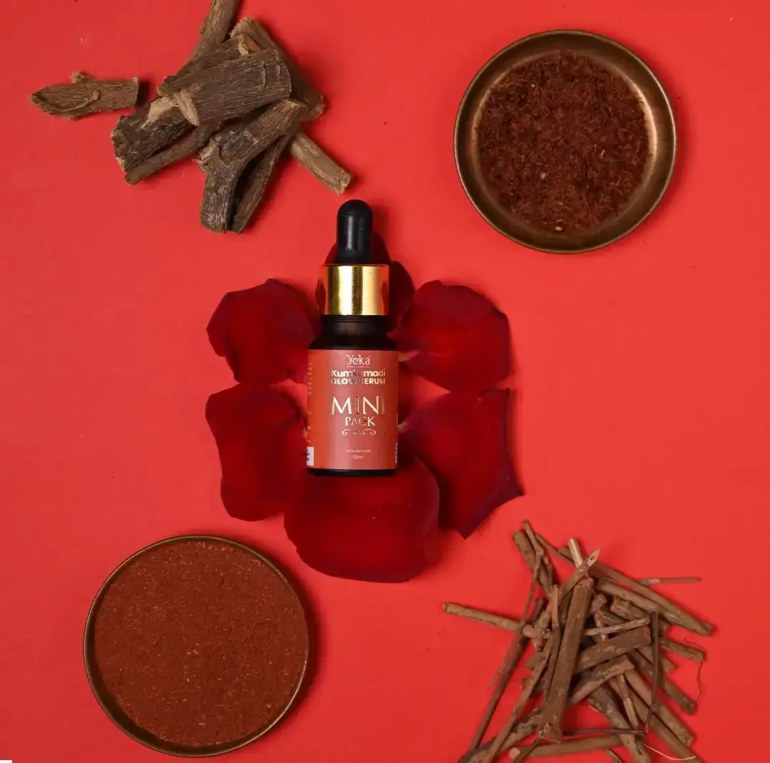 YEKA KUMKUMADI SERUM – A Special Curation of the traditional Kumkumadi Oil And yes this has been the choice of 10000+ other Lovely Customers.