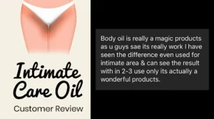 Intimate Care Oil