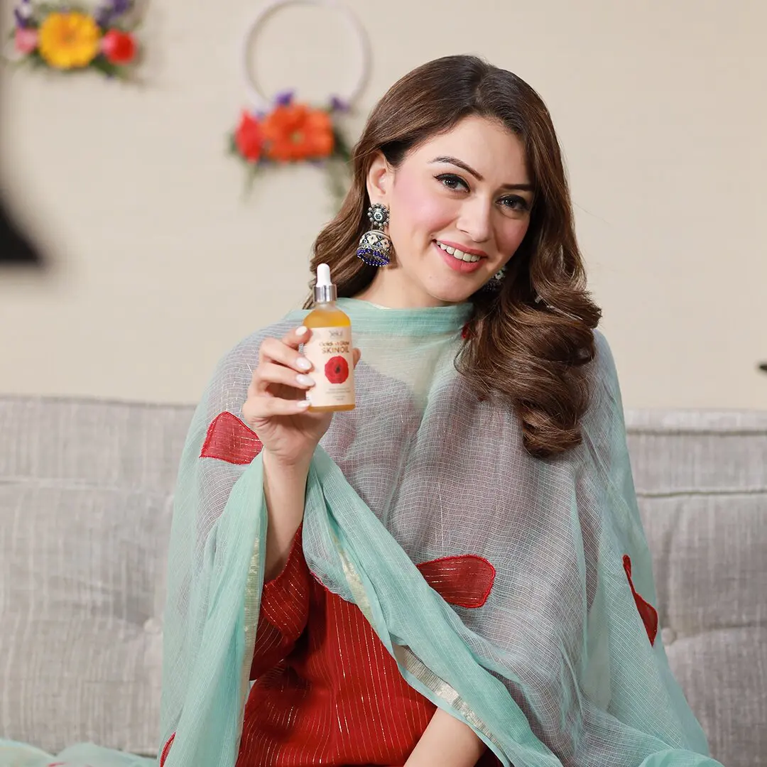 Yeka Golden Glow Skin Oil Hansika's Favourite One