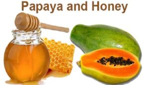 papaya and honey 